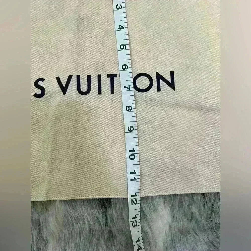 LOUIS VUITTON fold over Dust Bag Beige #D21314 04/17